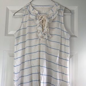LOFT striped blouse